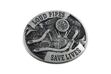 Loud Pipes Belt Buckle