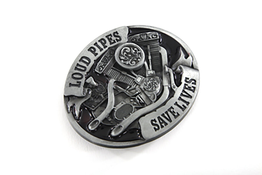 Loud Pipes Belt Buckle