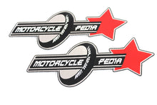 Load image into Gallery viewer, Motorcyclepedia Back Patch Set