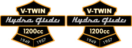 1949-1957 Hydra Glide Patches
