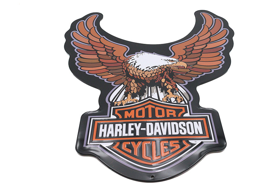 Harley Davidson Bar & Shield Eagle Tin Sign