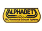 Alphabet Exhaust Patches