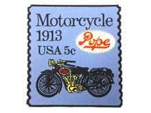 Load image into Gallery viewer, 1913 Motorcycle Stamp Patches