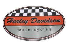 Load image into Gallery viewer, Harley Davidson Racing Oval Tin Sign
