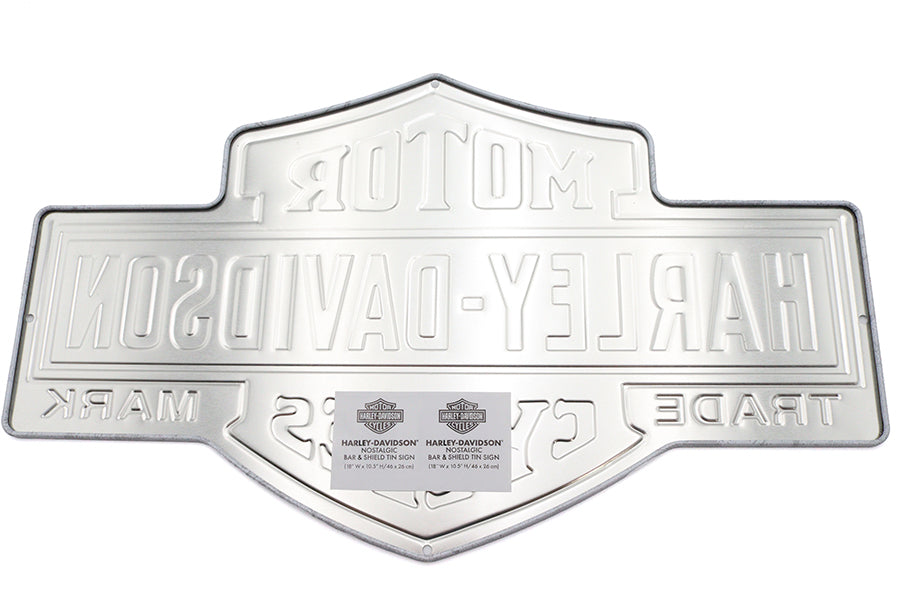 Harley Davidson Nostalgic Bar & Shield Tin Sign