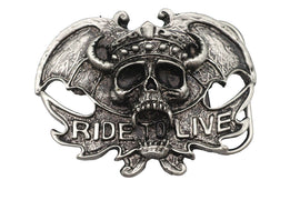 Ride To Live Belt Buckle