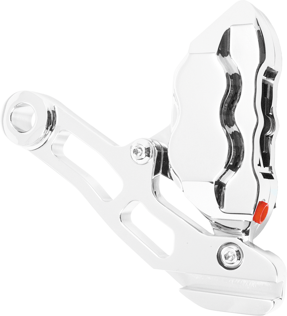 4 Pist Rear Caliper Kit Chrome St 84 99