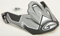 Visor W/Screws Step Mx 86 Dark Silver/White