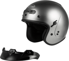 Load image into Gallery viewer, Gm 32 Open Face Helmet Titanium 3x