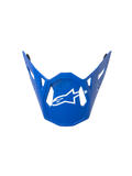 alpine star Visor S-M10 22.06 - Flood Met Blu/Md Blu/Blk Crb M&G 482-00221