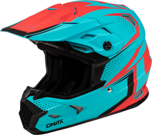 Load image into Gallery viewer, Mx 96 502 Helmet Matte Blue/Red  Md