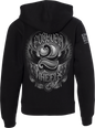 Two Wheels Youth Hoodie Black Yx