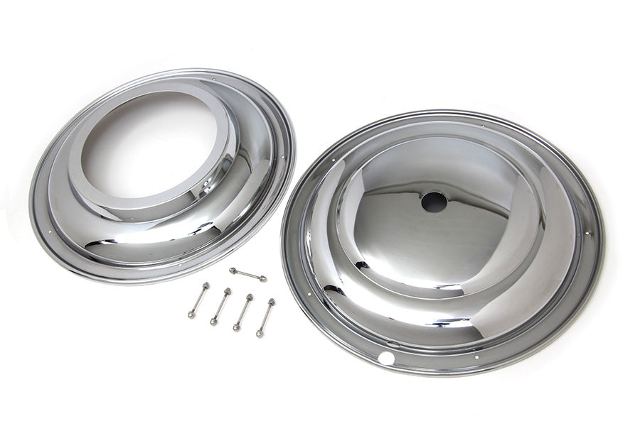 16 inch Front Wheel Cover Set Chrome