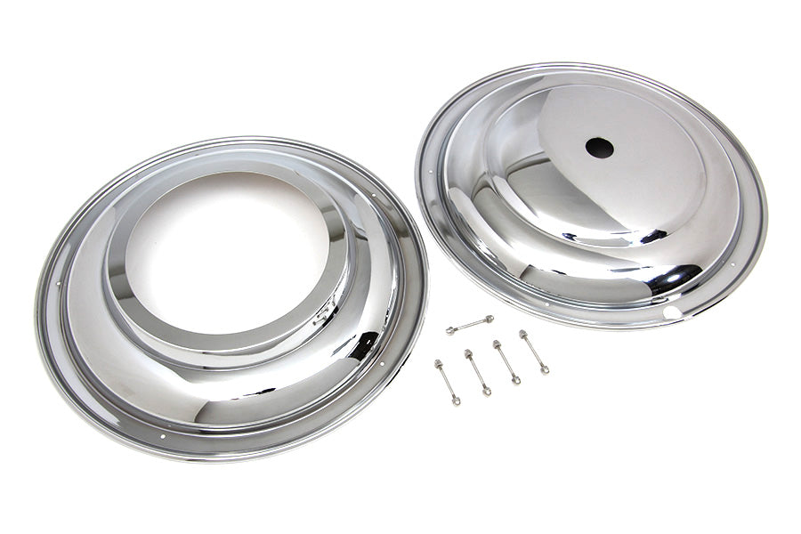 16 inch Front Wheel Cover Set Chrome