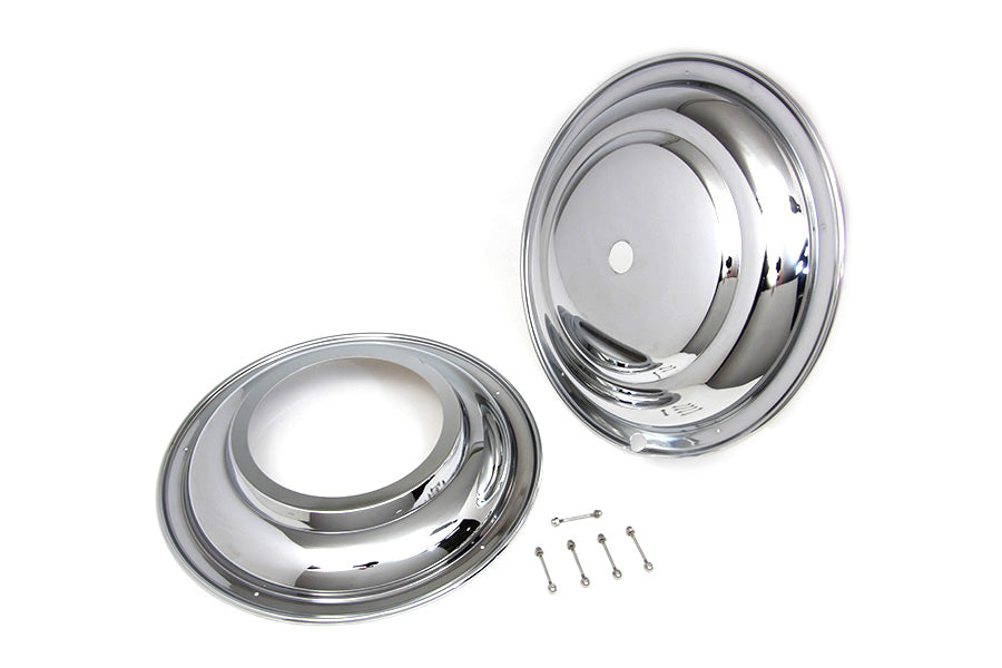 16 inch Front Wheel Cover Set Chrome