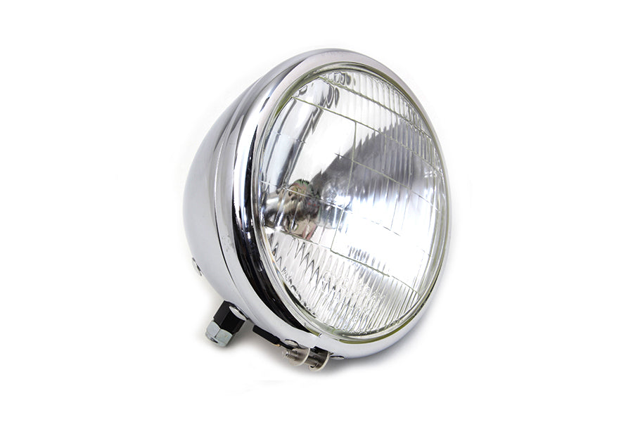 6-1/2 inch Round Headlamp Chrome