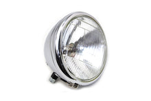 Load image into Gallery viewer, 6-1/2 inch Round Headlamp Chrome