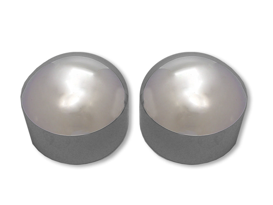 Auxiliary Seat Spring Dome Cover Set Polished