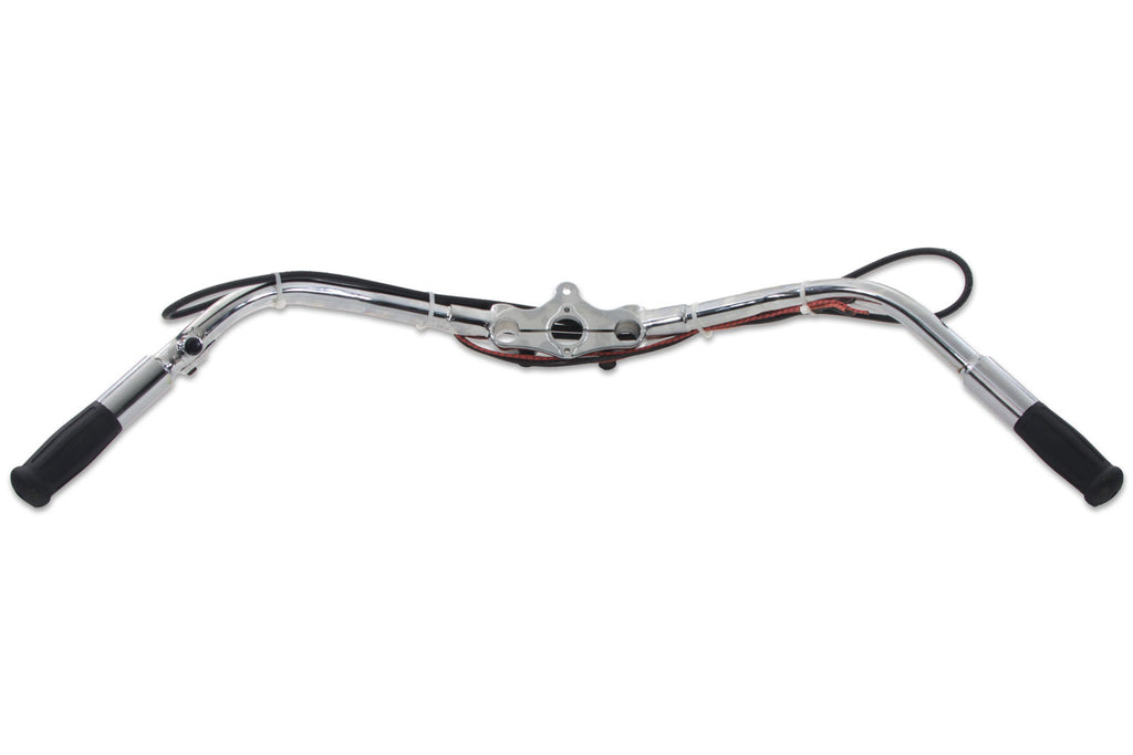 Inline Spring Fork Handlebar Assembly Chrome