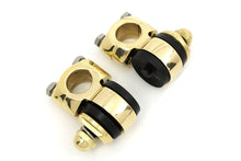 Load image into Gallery viewer, Polished Brass Flanders Riser Tops