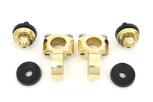 Load image into Gallery viewer, Polished Brass Flanders Riser Tops
