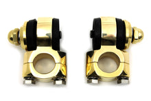 Load image into Gallery viewer, Polished Brass Flanders Riser Tops