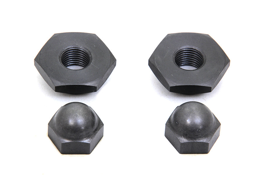 Spring Fork Rod Top Nut Set Parkerized