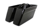 Black Saddlebag Bottom Set