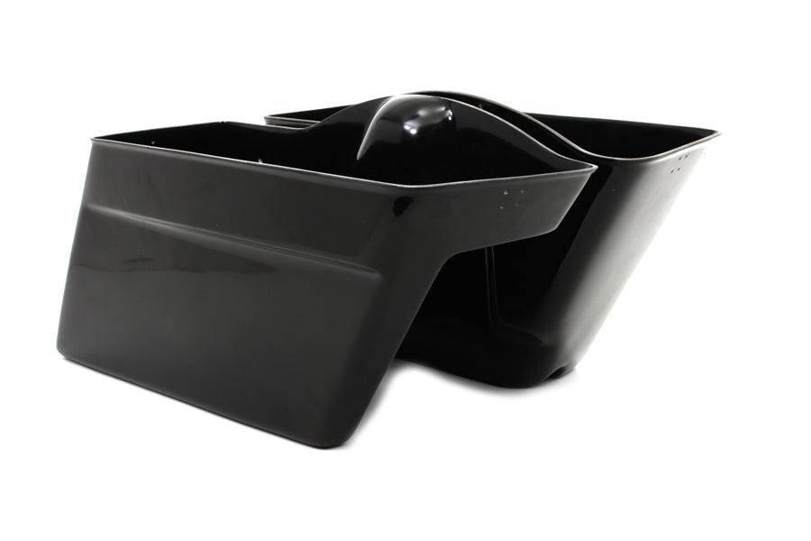 Black Saddlebag Bottom Set