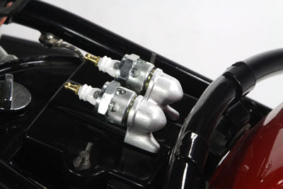 Polished Aluminum Spark Plug Holder
