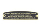 Air Cleaner Instruction Tag