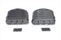 Full Finned Panhead Rocker Box Cover Set Chrome