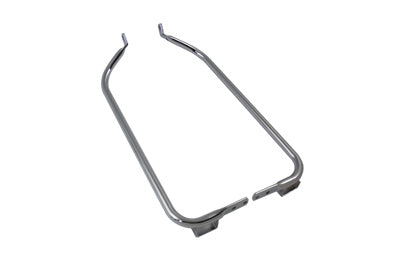 Lower Saddlebag Guard Set Chrome