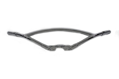 Chrome Hollywood Style Offset Handlebars