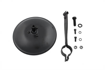 Replica 5 inch Round Mirror Black