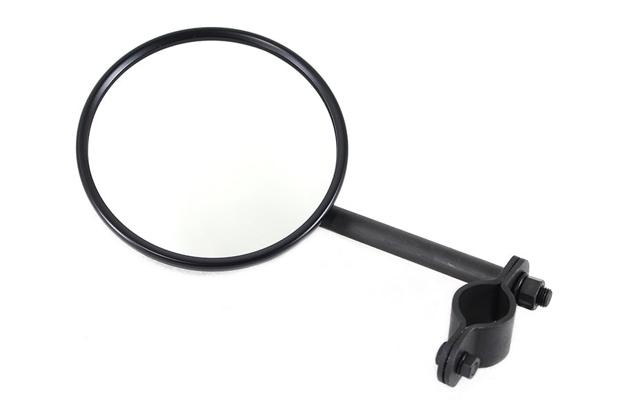 Tall Spring Fork Black 5 inch Mirror