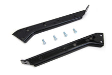 Load image into Gallery viewer, Black Saddlebag Guard Kit Brackets
