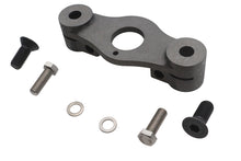 Load image into Gallery viewer, V-TWIN Spring Fork Top Tree Inline for front fork, shown in black with mounting hardware, used for motorcycle front suspension.