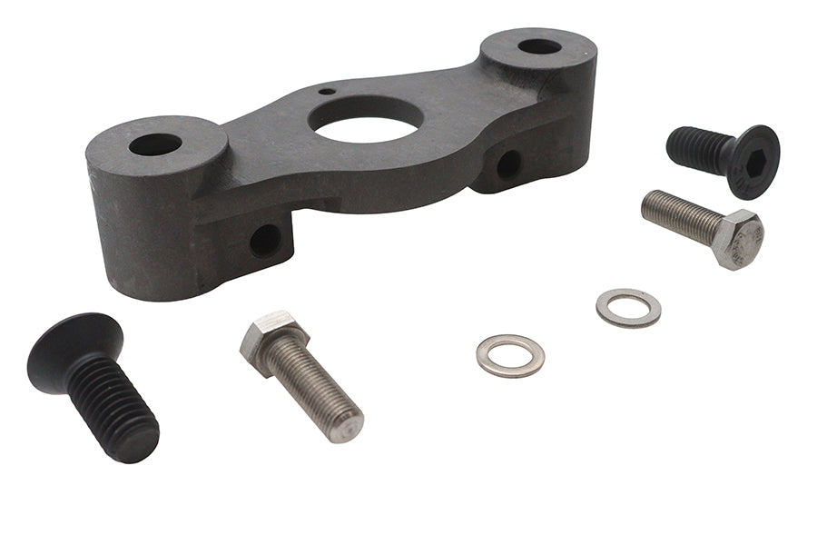 V-TWIN Spring Fork Top Tree Inline for front fork, showing the metal assembly with mounting points and spring mechanism.