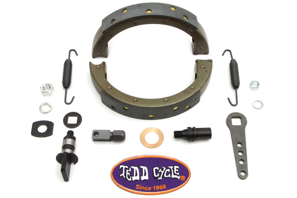 Spring Fork Front Brake Shoe Kit
