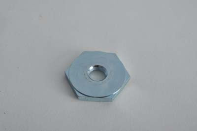 V-Twin Damper Adjustable Flat Nut for Side Valve engines, featuring sturdy metal construction and precise threading.