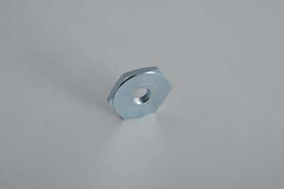 V-TWIN Damper Adjustable Flat Nut for side valve engines, shown in the image with a metal finish and threaded design.