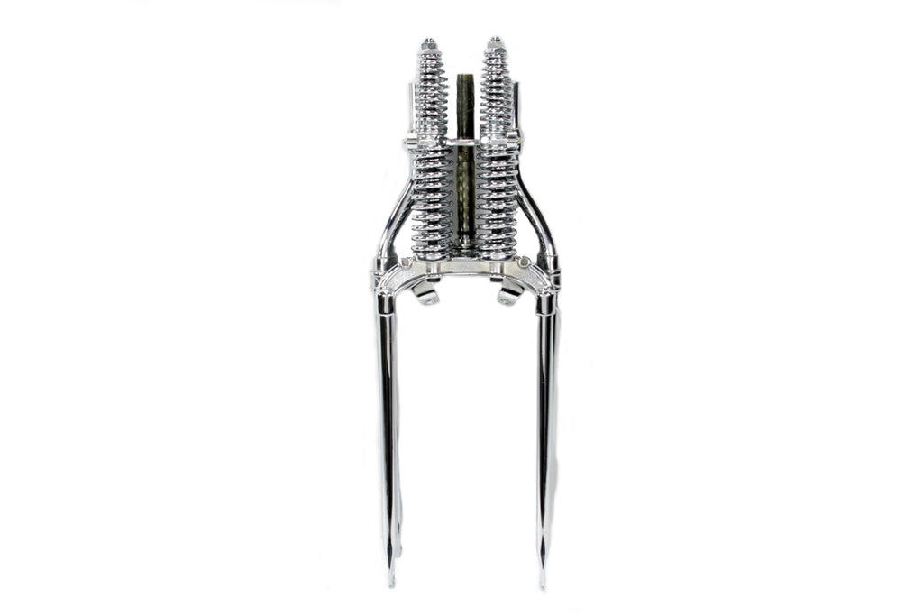18 inch Spring Fork Assembly Chrome