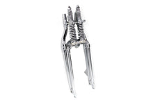 Load image into Gallery viewer, 18 inch Spring Fork Assembly Chrome