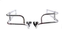 Load image into Gallery viewer, Chrome Saddlebag Rail Set