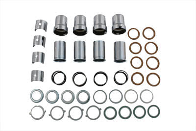 Chrome V-Twin UL-ULH side valve engine valve cover for Harley-Davidson motorcycles, with polished finish and detailed branding.