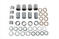 Chrome V-Twin UL-ULH side valve engine valve cover for Harley-Davidson motorcycles, with polished finish and detailed branding.