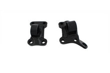 Load image into Gallery viewer, V-TWIN front lower side car clamp set for chassis, showing metal clamps with mounting hardware on a white background.