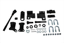 Load image into Gallery viewer, V-TWIN Side Car Connector Kit for chassis, showing metal connectors and mounting hardware for side car attachment.