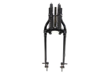 Load image into Gallery viewer, 18 inch Inline Spring Fork Assembly Black